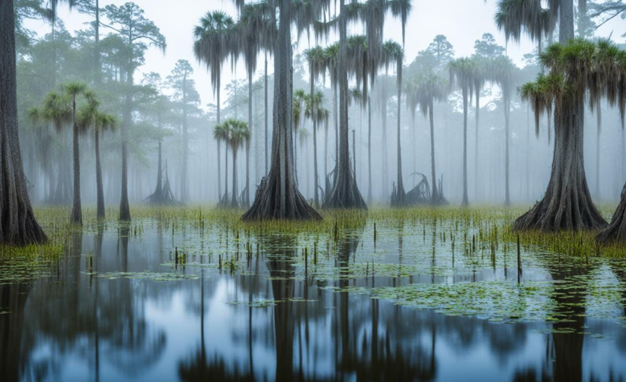 Swampy Area in the Southern US NYT