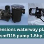 Comprehensive Overview of the Dimensions Waterway Plastics SGSMF115 Pump 1.5HP 1SP